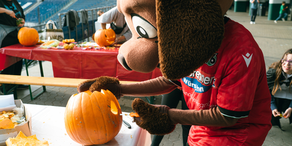 EDDIs Rudel: Herbstliches Kürbisschnitzen in der Heinz von Heiden Arena 