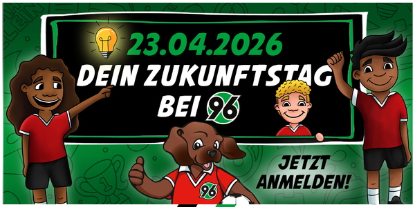 Cover Zukunftstag bei Hannover 96