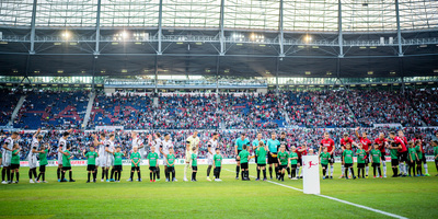 Cover EDDIs Rudel: 11 Einlaufkinder für das Heimspiel gegen Fortuna Düsseldorf gesucht!